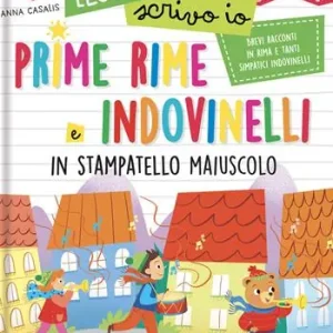 Saldi Prime rime e indovinelli. In stampatello maiuscolo. Leggo e scrivo io