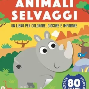 Offerta Del Giorno Animali selvaggi. Colorsticker. Ediz. a colori