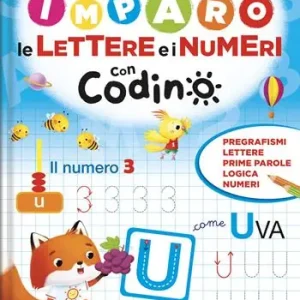 Imparo le lettere e i numeri con Codino. Ediz. a colori Pagamento Sicuro