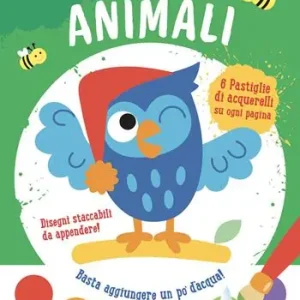 Offerta Limitata Colora gli animali. Colori magici. Ediz. illustrata. Con pennello