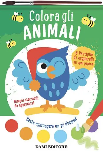 Offerta Limitata Colora gli animali. Colori magici. Ediz. illustrata. Con pennello