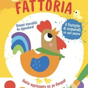 Colora la fattoria. Colori magici. Ediz. illustrata. Con pennello Affare
