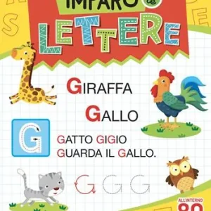 Più Venduto Imparo le lettere. Con adesivi. Ediz. a colori