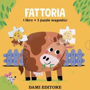 Promozione Fattoria. Libri con puzzle magnetici. Ediz. a colori. Con 3 puzzle