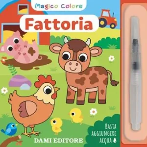 Fattoria. Magico colore. Con pennello ad acqua Prezzo Basso