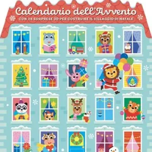 Calendario dell‘Avvento. Con 24 sorprese 3D per costruire il villaggio di Natale. Ediz. a colori Più Venduto