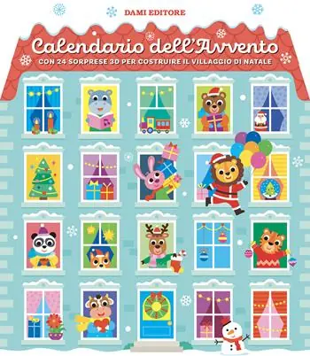 Calendario dell‘Avvento. Con 24 sorprese 3D per costruire il villaggio di Natale. Ediz. a colori Più Venduto
