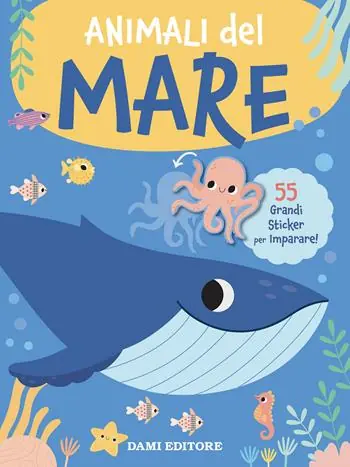 Bestseller Animali del mare. Grandi sticker. Ediz. a colori