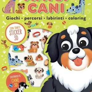 Prezzo Basso Amici cani. Giochi, percorsi, labirinti, coloring. Puffy sticker. Ediz. a colori