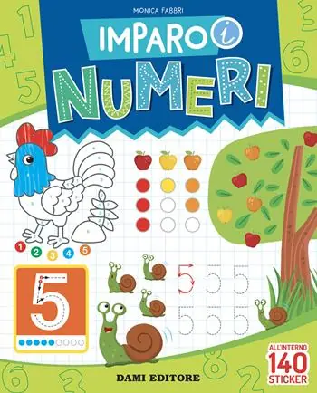 Imparo i numeri. Con adesivi Promozione Esclusiva