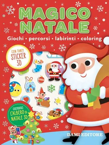 Magico Natale. Giochi,percorsi, labirinti, coloring. Puffy sticker. Ediz. a colori Solo Oggi