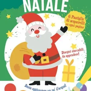 Colora il Natale. Colori magici. Ediz. illustrata. Con pennello e acquerelli Prezzo Scontato