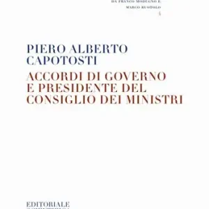 Prezzo Scontato Accordi di governo e Presidente del Consiglio dei Ministri