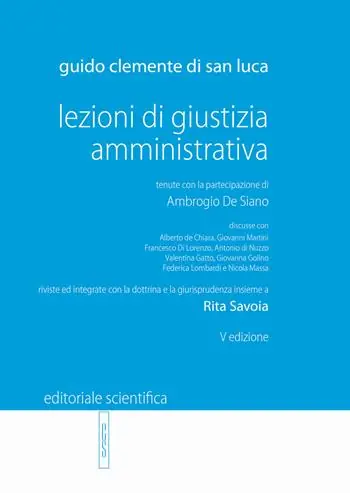 Lezioni di giustizia amministrativa Novità
