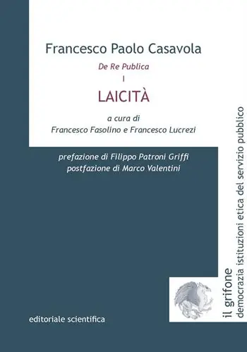 Non Perdere De Re Publica. Vol. 1 Laicità