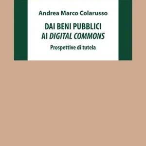 Dai beni pubblici ai digital commons. Prospettive di tutela Subito Disponibile