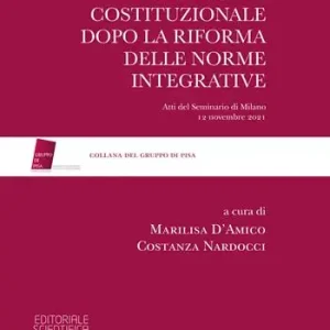 Promo Stagionale Il processo costituzionale dopo la riforma delle norme integrative. Atti del Seminario di Milano, 12 novembre 2021