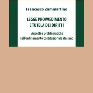 Legge provvedimento e tutela dei diritti. Aspetti e problematiche nell‘ordinamento costituzionale italiano Offerta Speciale