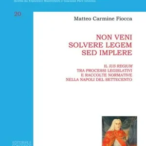 Esclusivo Non veni solvere legem sed implere