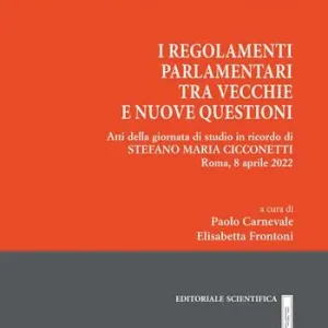 I regolamenti parlamentari tra vecchie e nuove questioni. Atti della giornata di studio in ricordo di Stefano Maria Cicconetti Professionale