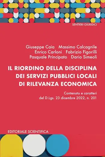 Il riordino della disciplina dei servizi pubblici locali di rilevanza economica Solo Oggi