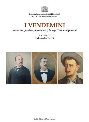 I vendemini. Avvocati, politici, accademici, benefattori savignanesi Solo Oggi