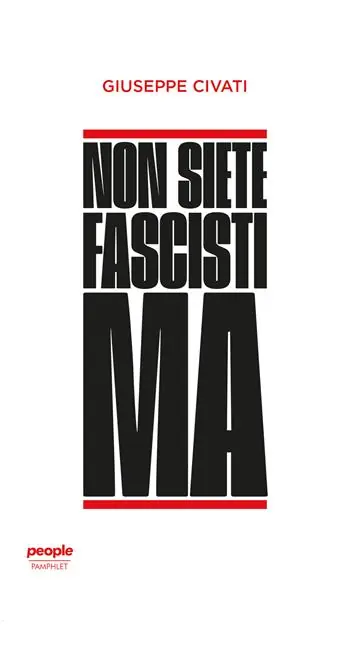 Compra Oggi Stesso Non siete fascisti ma