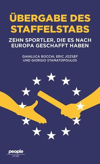 Offerta Lampo Ubergabe des staffelstabs. Zehn Sportler, die es nach Europa geschafft haben