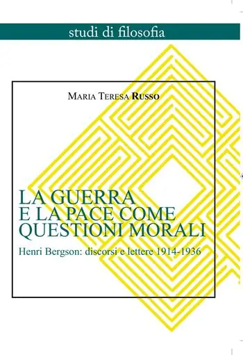 Acquista Ora La guerra e la pace come questioni morali. Henri Bergson discorsi e lettere 1914-1936