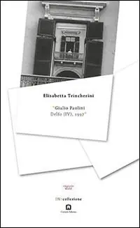 Consegna Rapida Giulio Paolini, Delfo IV, 1997. Ediz. italiana e inglese
