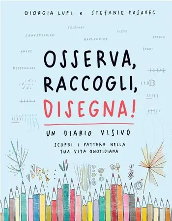 Quantità Limitata Osserva, raccogli, disegna! Un diario visivo. Scopri i pattern nella tua vita quotidiana