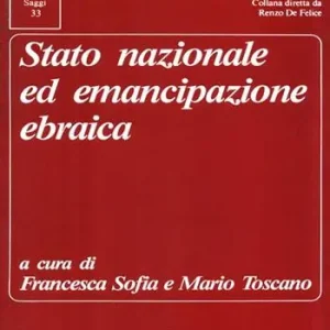 Stato nazionale ed emancipazione ebraica Occasione Imperdibile