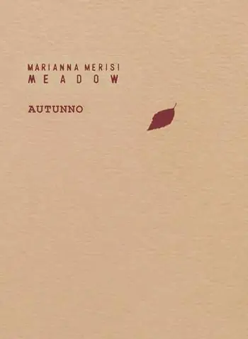 Meadow. Autunno. Taccuino botanico Solo Oggi