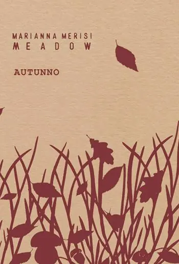 Meadow. Autunno. Quaderno botanico Economico