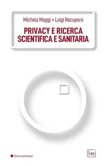 Subito Disponibile Privacy e ricerca scientifica e sanitaria