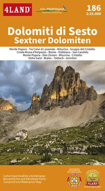 Promozione Dolomiti di Sesto. Sextner Dolomiten 1 25.000