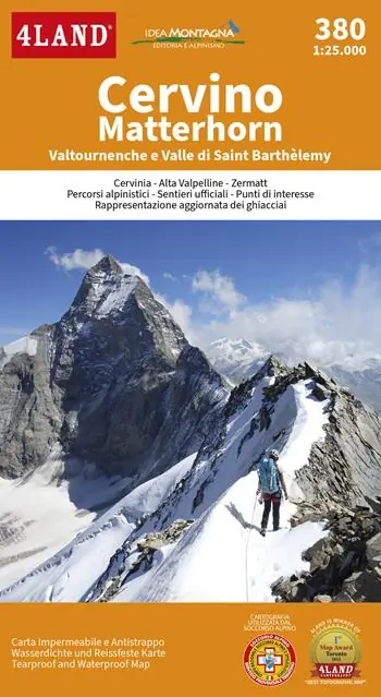 Direttamente Dal Produttore Cervino Matterhorn. Valtournenche e Valle di Saint Barthèlemy. Carta 1 25.000