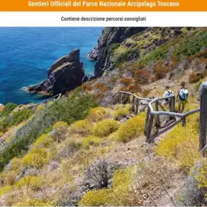 Isola di Capraia. Sentieri ufficiali del parco nazionale Arcipelago toscano 1 15.000 Sconto