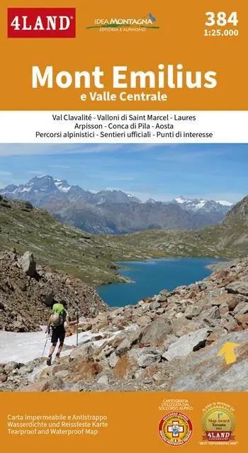 Mont Emilius. e Valle Centrale 1 25.000 Solo Oggi