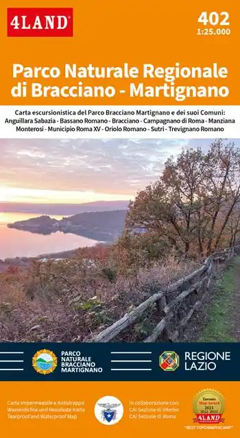 Parco Naturale Regionale di Bracciano - Martignano 1 25.000 Super Prezzo