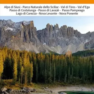 Subito Disponibile Schlern Rosengarten Latemar-Sciliar Catinaccio Latemar-Parco Naturale dello Sciliar 1 25.000