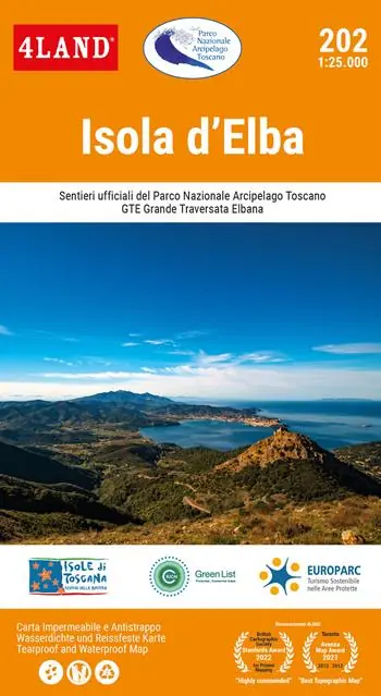 Offerta Limitata Isola d‘Elba. Sentieri ufficiali del Parco Nazionale Arcipelago Toscano. GTE Grande Traversata Elbana