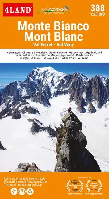 Offerta Del Giorno Monte Bianco-Mont Blanc. Val Ferret-Val Veny 1 25.000