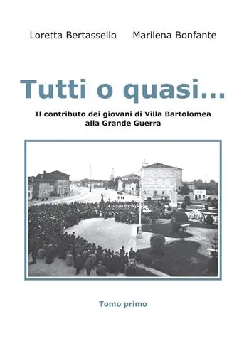 Tutti o quasi... Il contributo dei giovani di Villa Bartolomea alla Grande Guerra Offerta Lampo