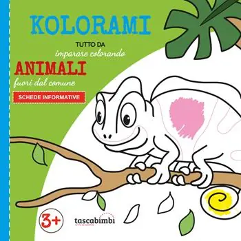 Subito Disponibile Animali fuori dal comune 3+. Tutto da imparare colorando. Ediz. illustrata