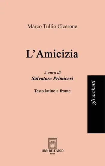 Pagamento Sicuro L‘amicizia. Testo latino a fronte. Ediz. bilingue