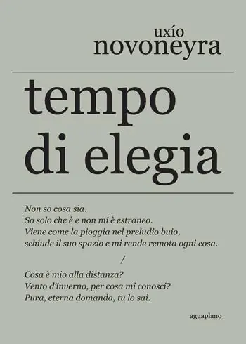 Occasione Tempo di elegia