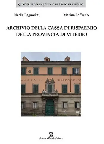 Archivio della Cassa di Risparmio della provincia di Viterbo Compra Online