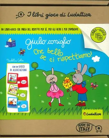 Popolare Che bello se ci rispettiamo! Giulio Coniglio. I libri gioco di Nic. Ediz. a colori. Con gioco di associazione