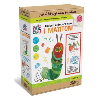 Coloro e decoro con i matitoni. I libri gioco del piccolo Bruco Maisazio. Con 6 quadretti e 4 matite Di Tendenza